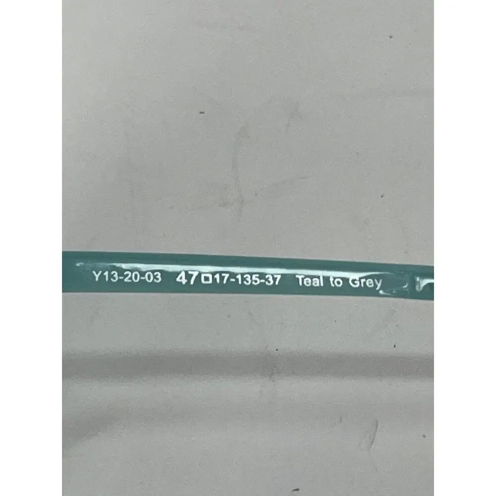 Y13 Kids Girls Boys Eyeglasses 47-17-135-37mm Teal To Grey New